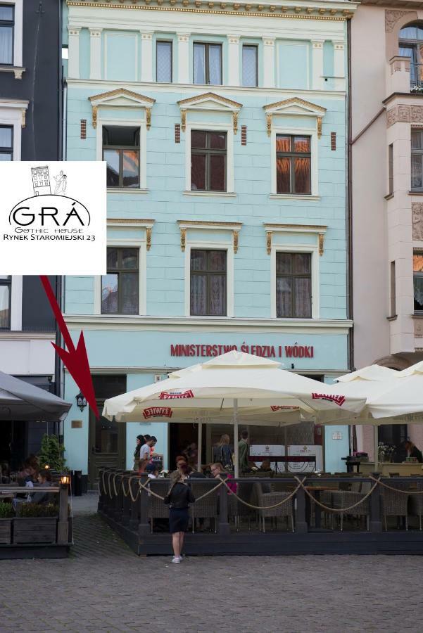 Apartament Gra - Gothic House Stary Toruń Exteriér fotografie