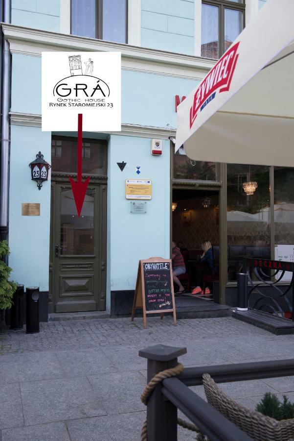 Apartament Gra - Gothic House Stary Toruń Exteriér fotografie